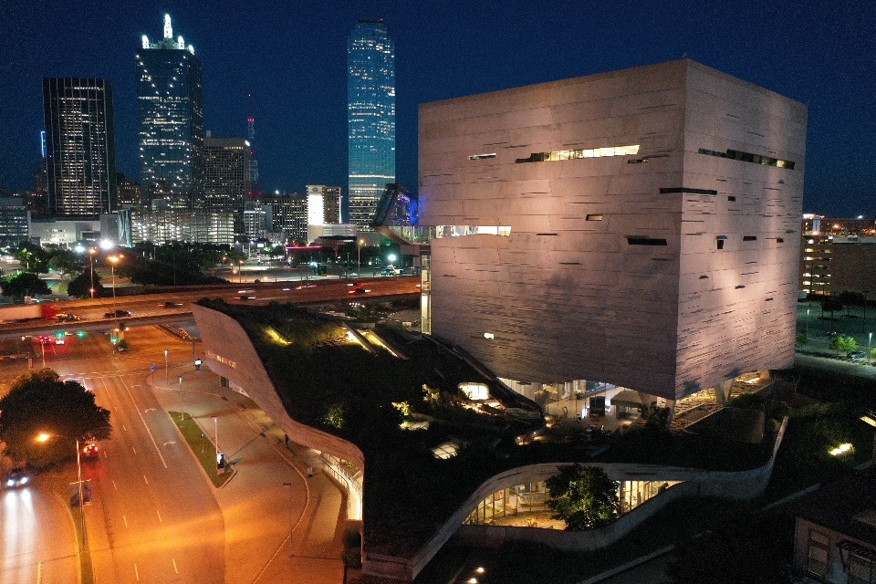 Perot Museum At Night 